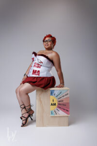 Raleigh studio graduation portraits celebrating motherhood and achievement